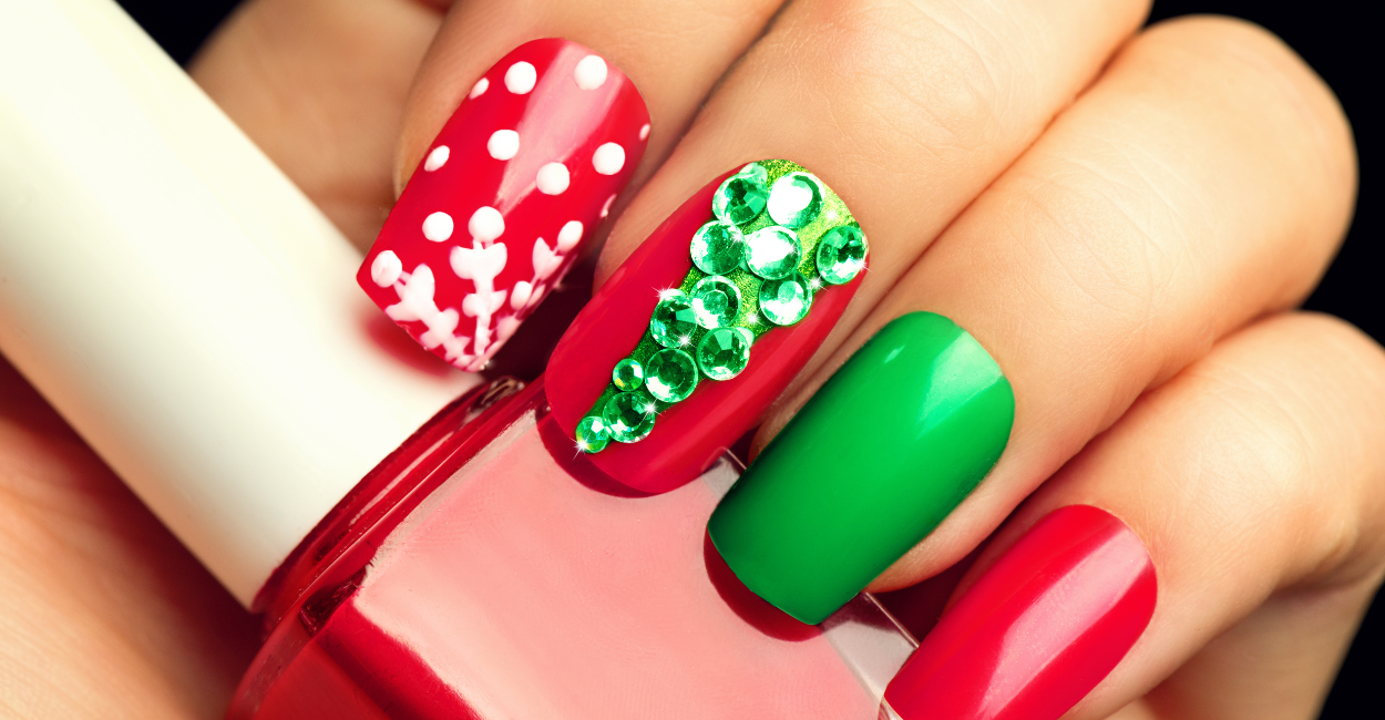 10 Designs de unhas de natal infantil Encantadores e Divertidas