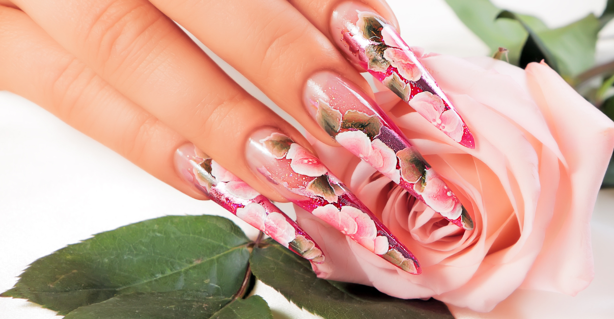 Unhas Florais Vintage: Como Criar o Look Romântico que Está de Volta na Moda