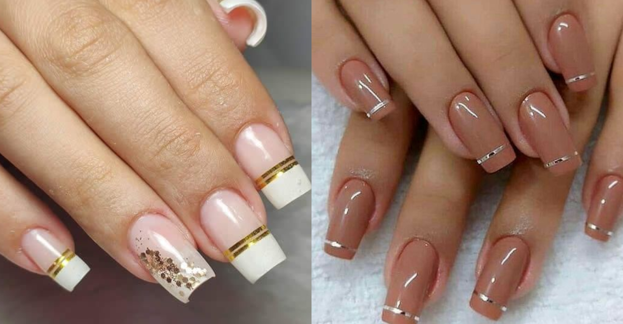 Elegância Metálica: 7 Dicas para Unhas Decoradas com Fitas Douradas