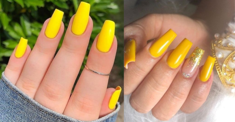 Toque de Alegria: 6 Unhas Esmaltadas de Amarelo para Animar seu Dia