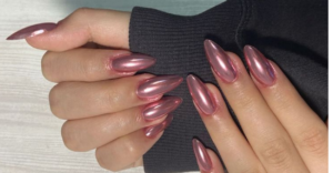 Unhas 'Chrombré'