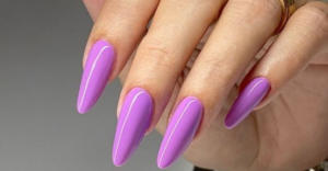 Nail Art em Tons de Roxo