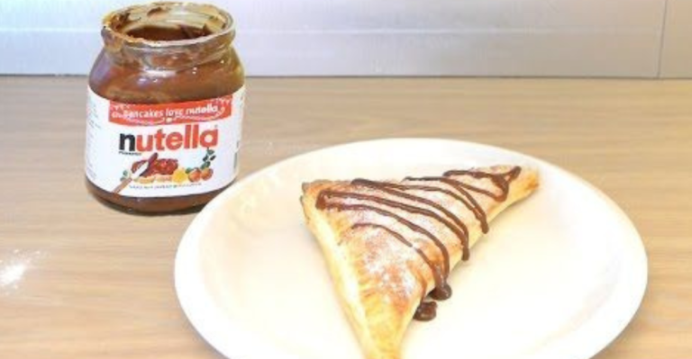 Nutella em Folhados