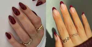 Ideias de Unhas Vermelho Cereja